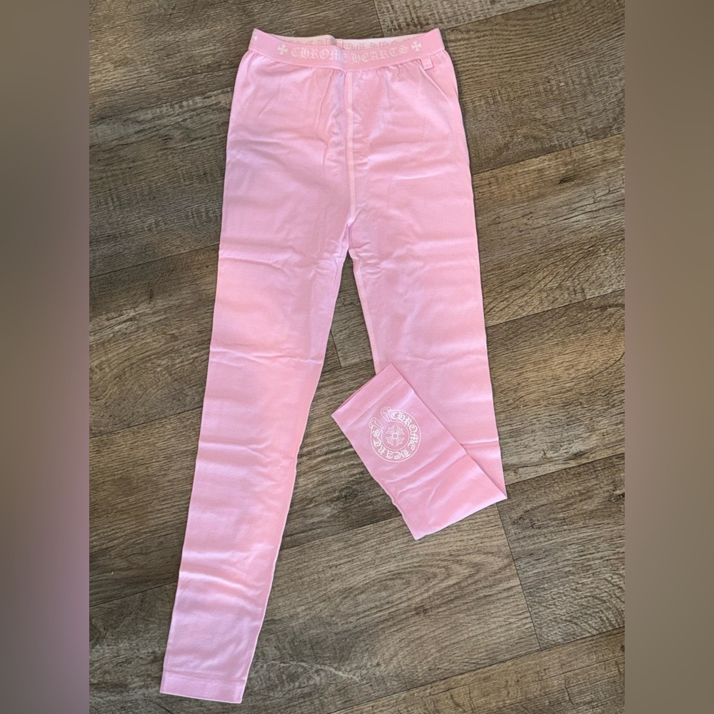 Chrome Hearts Baby Pink Leggings